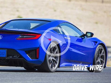 Drive Wire Acura Releases Specs For New Nsx The Drive
