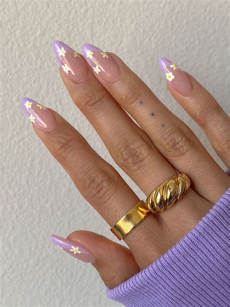 Pin By Maddie🍈 On Nail Inspo Lavender Nails Light Purple Nails