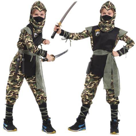 Buy Camouflage Kids Boys Naruto Costumes Carnival