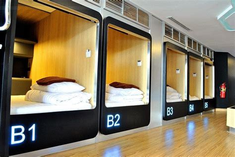 My Bed Capsule Sleep Box Hostel Ratchada Ladprao Bangkok Thailand Hostels Design Hostel