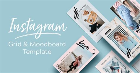 All from our global community of graphic designers. Template Grid Instagram Png / Instagram Grid Templates 9 ...