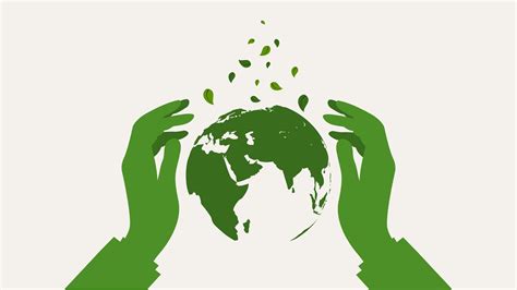 Hands Protect Green Earth Globe Save Earth Planet World Concept
