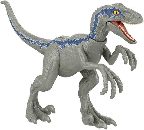 Jurassic World Dominion 2022 Movie Series Ferocious Pack Velociraptor Blue Toys