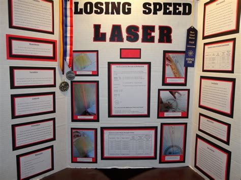 Board Layout For Science Fair Project Ps It Won Medals