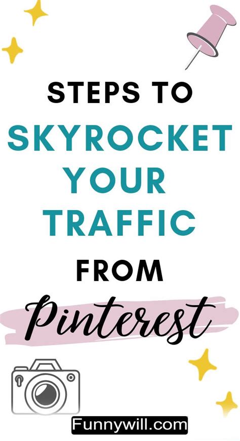 how to skyrocket your blog traffic from pinterest blog traffic grow blog traffic pinterest
