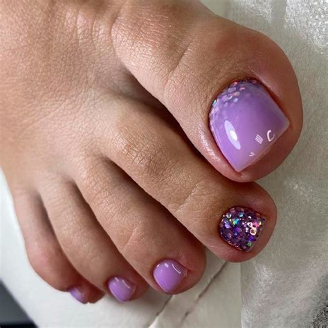 55 Toe Nail Designs 2023 For Your Perfect Feet Purple Toe Nails Toe