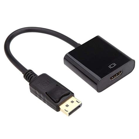 2020 popular 1 trends in consumer electronics, computer & office, automobiles & motorcycles, lights & lighting with hdmi adapter free shipping and 1. Buy DisplayPort DP to HDMI Adapter Converter Cable for PC ...