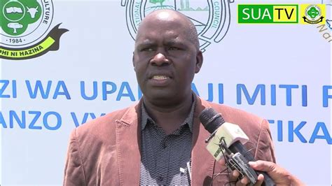 Prof Japhet Kashaigili Mtafiti Mkuu Wa Mradi Wa Eflows Kutoka Chuo