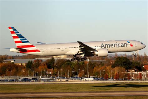 American Airlines Boeing 777 300er N736at London Hea Flickr
