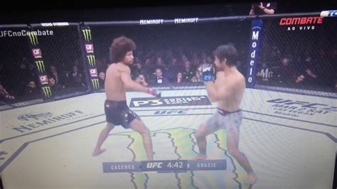 Ufc Kron Gracie X Alex Caceres Full Fight Youtube