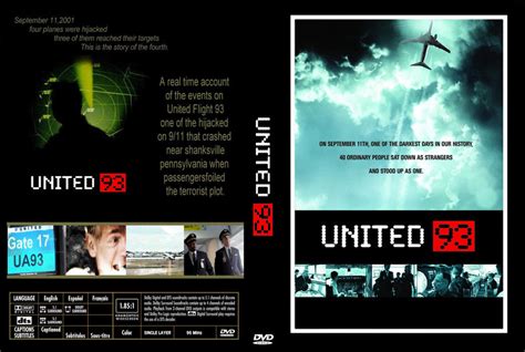United 93 Movie Dvd Custom Covers 7967united 93 Dvd Covers