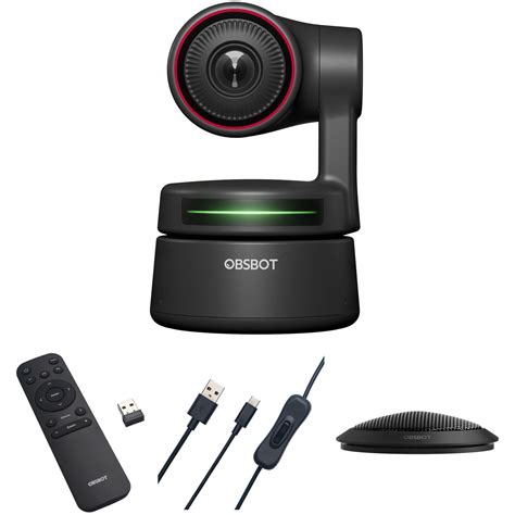 obsbot tiny 4k ai powered ptz 4k webcam cho máy tính laptop