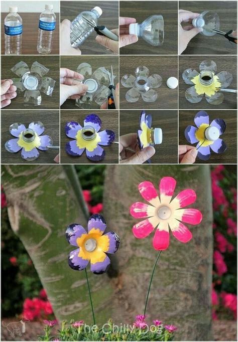 Pin By Wulan On Diy For Home Plastic Bottle Flowers Recycle Plastic