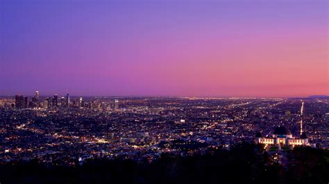 Los Angeles At Night Backiee