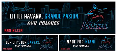 Our Colores Miami Marlins Unveil New Logos Uniforms For 2019