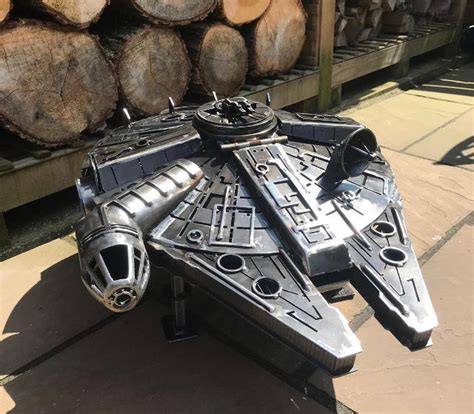 Method 1 keeping a fire burning outdoorsget tinder and kindling. For Sale: This Impressive Millennium Falcon Steel Fire Pit ...