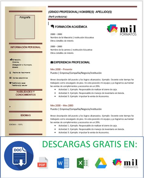 Currículum De Abogado 【 Ejemplos Y Plantillas 】word Pdf 2022