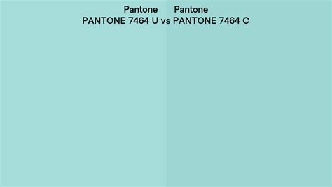 Pantone 7464 U Vs Pantone 7464 C Side By Side Comparison