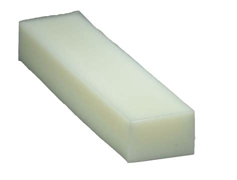 Hdpe Plastic Bar Stock 2 X 3 X 12 For Machining Natural Color Ebay