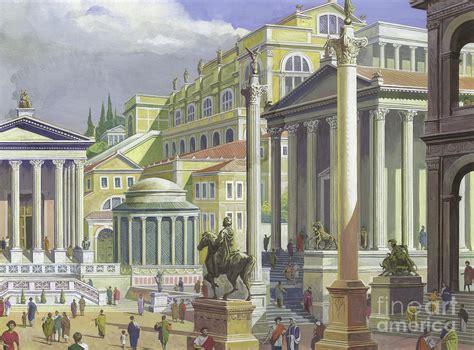 Ancient Rome Painting By Severino Baraldi Pixels