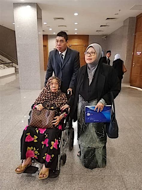Dalam mahkamah rayuan malaysia (dalam bidang kuasa rayuan) rayuan sivil no: Ibu Allahyarham Jamaluddin Jarjis tuntut harta faraid ...