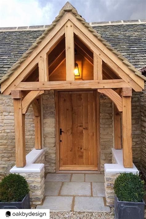 Fantastic Bespoke Oak Porch House With Porch Cottage Porch Timber