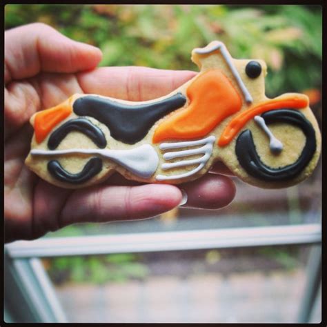 24 Best Harley Davidson Cookies Images On Pinterest Decorated Cookies