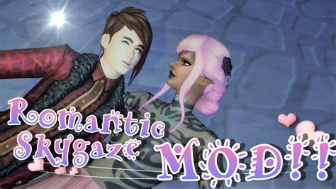 Sims 4 Mod Review Ts4 Romantic Skygaze Animation By