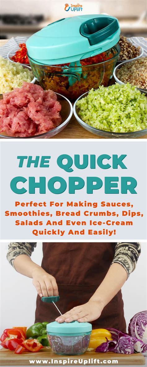 The Quick Chopper Making Sauces Quick Simply Filling
