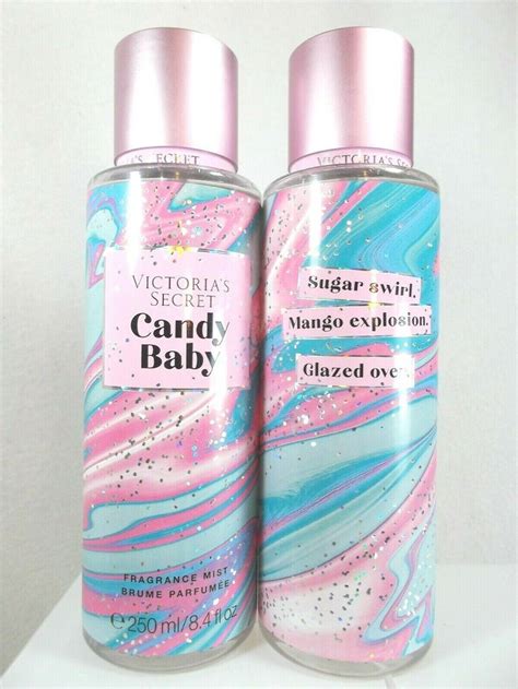 2 Victorias Secret Candy Baby Fragrance Mist 84 Oz Perfume Body Spra