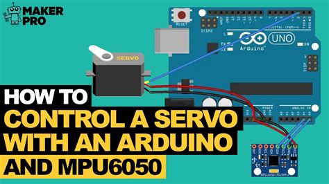 Controlling Of Servo Motor With Arduino And Mpu6050