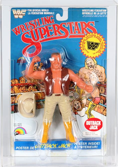 1987 Ljn Grand Toys Wwf Wrestling Superstars Carded Action Figure