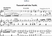 Tausend und eine Nacht. (Op. 346) - Johann Strauss | Noten zum Download