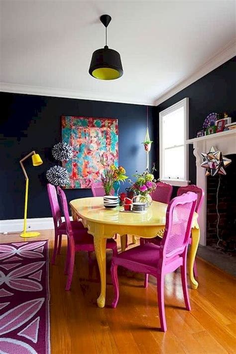 35 Modern Bohemian Dining Room Ideas