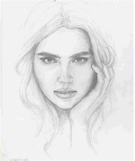 Portrait Drawing Easy At PaintingValley Com Explore Collection Of Portrait Drawing Easy