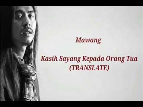 Penyanyi rohani yang usianya masih cukup muda namun telah banyak membawakan lagu pujian kristiani. Kasih sayang kepada orang tua-mawang full lirik - YouTube