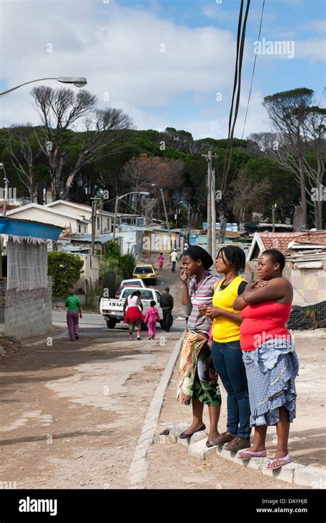 Slums In Imizamo Yethu Township Hout Bay Cape Town South Africa