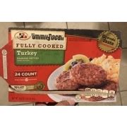 Jimmy Dean Turkey Sausage Patties Fully Cooked Calories Nutrition