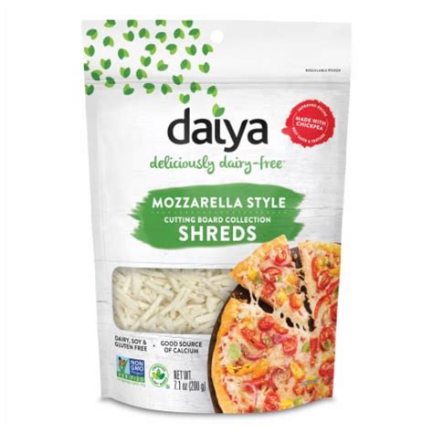 Daiya Dairy Free Mozzarella Style Vegan Cheese Shreds 7 1 Oz Frys
