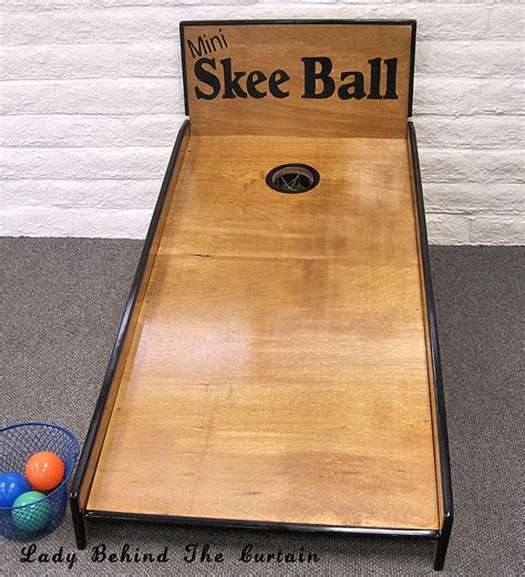 All plans are designed or reviewed by ben stone. Mini Skee Ball Game (Toddler)