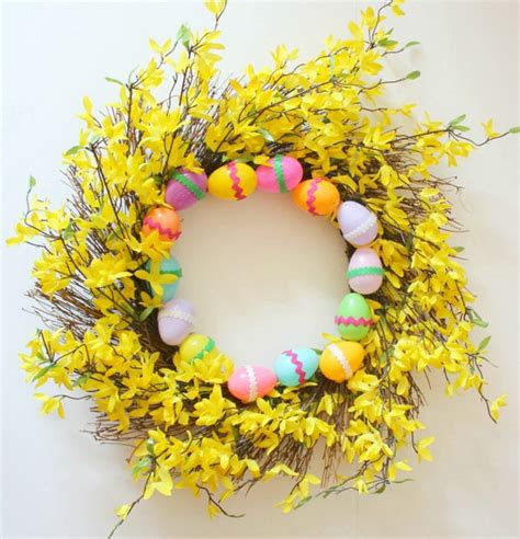 Beautiful Spring And Easter Wreath Ideas With Lots Of Tutorials Noted