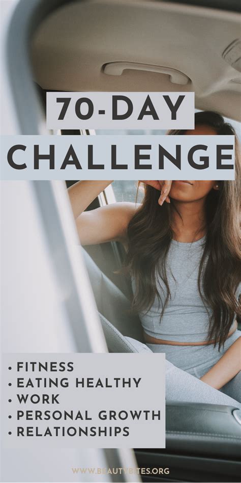 The 70 Day Challenge Beauty Bites