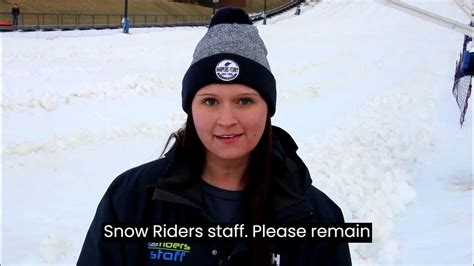 Snow Riders Snow Tubing Safety Video Youtube