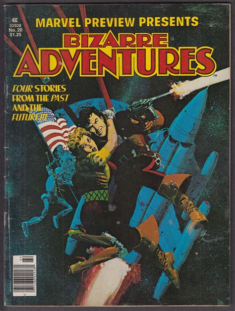Marvel Preview 20 Bizarre Adventures Comic Book Winter 1980