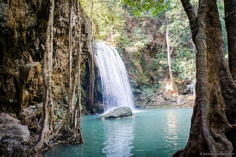 Visit The Falls At Erawan National Park Kanchanaburi Wanders Miles