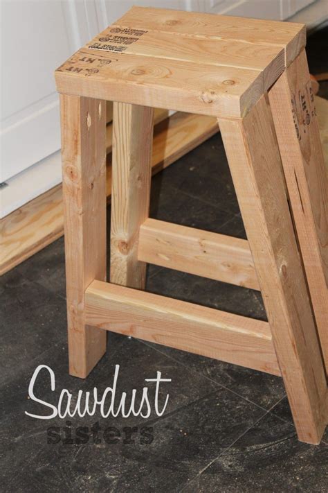 build a barstool using only 2x4s see the full tutorial at homemade bar