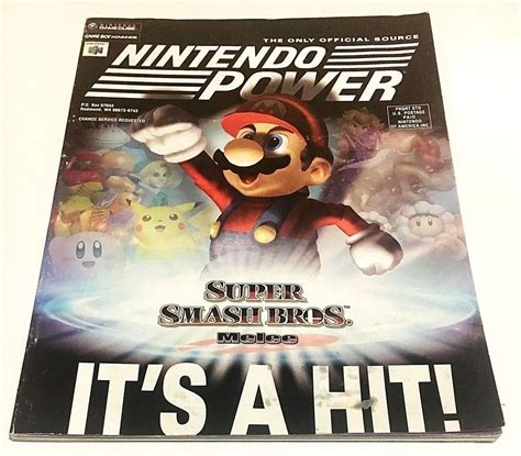 Nintendo Power Magazine Smash Bros Melee 151 Wposter Retro Gaming