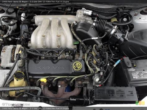 30 Liter Ohv 12 Valve Flex Fuel V6 Engine For The 2000 Ford Taurus