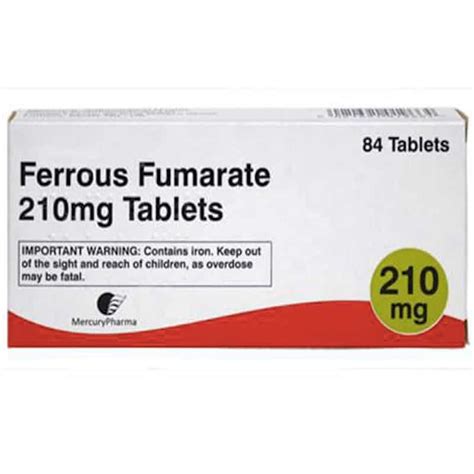 Ferrous Fumarate Mg Capsules Caplet Pharmacy