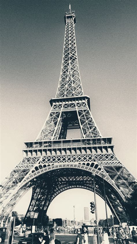 Hd Wallpaper France Paris La Tour Eiffel The Eiffel Tower Black